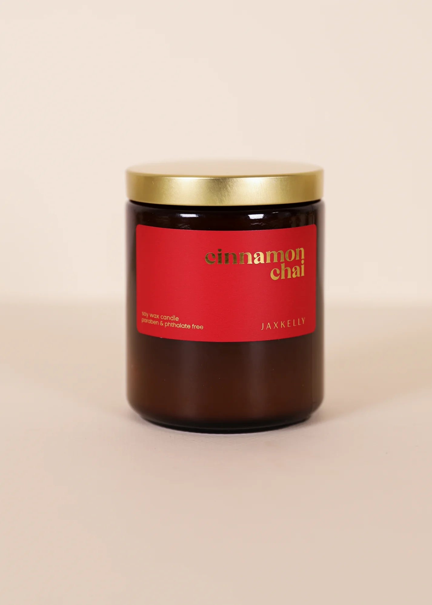 9oz - Cinnamon Chai Holiday Candles - Amber