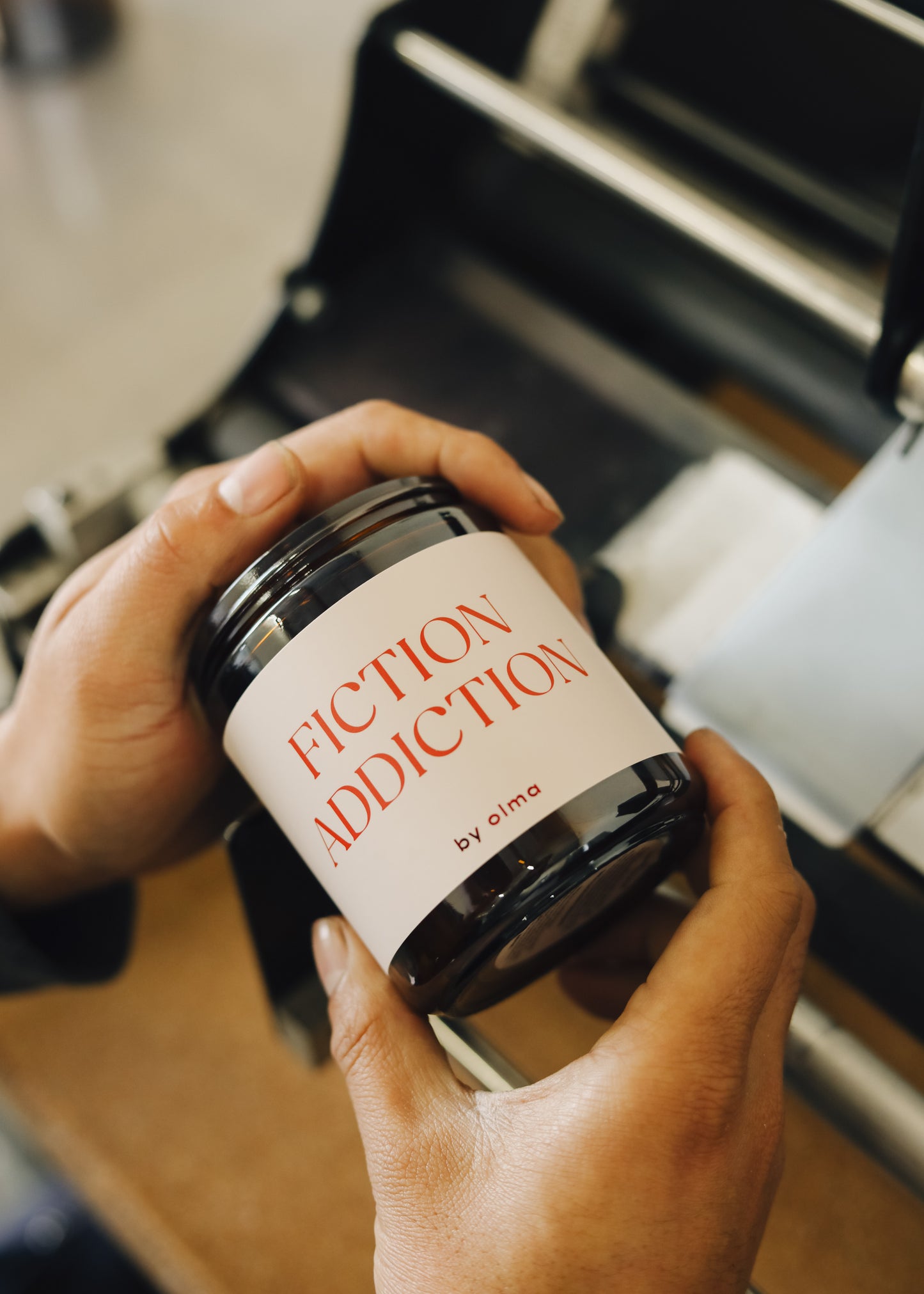 Fiction Addiction - Book Lover Candle - 9oz Amber