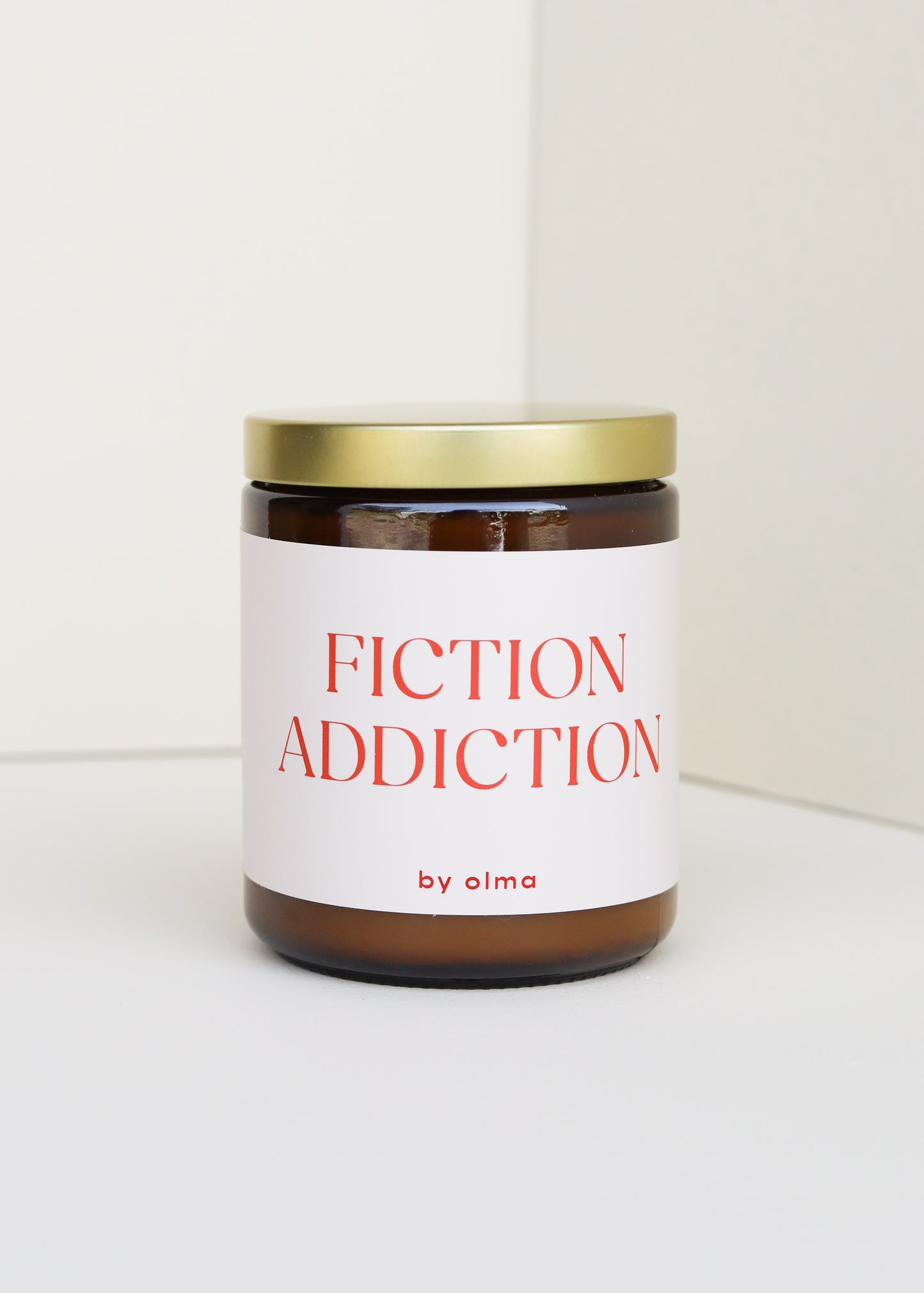 Fiction Addiction - Book Lover Candle - 9oz Amber