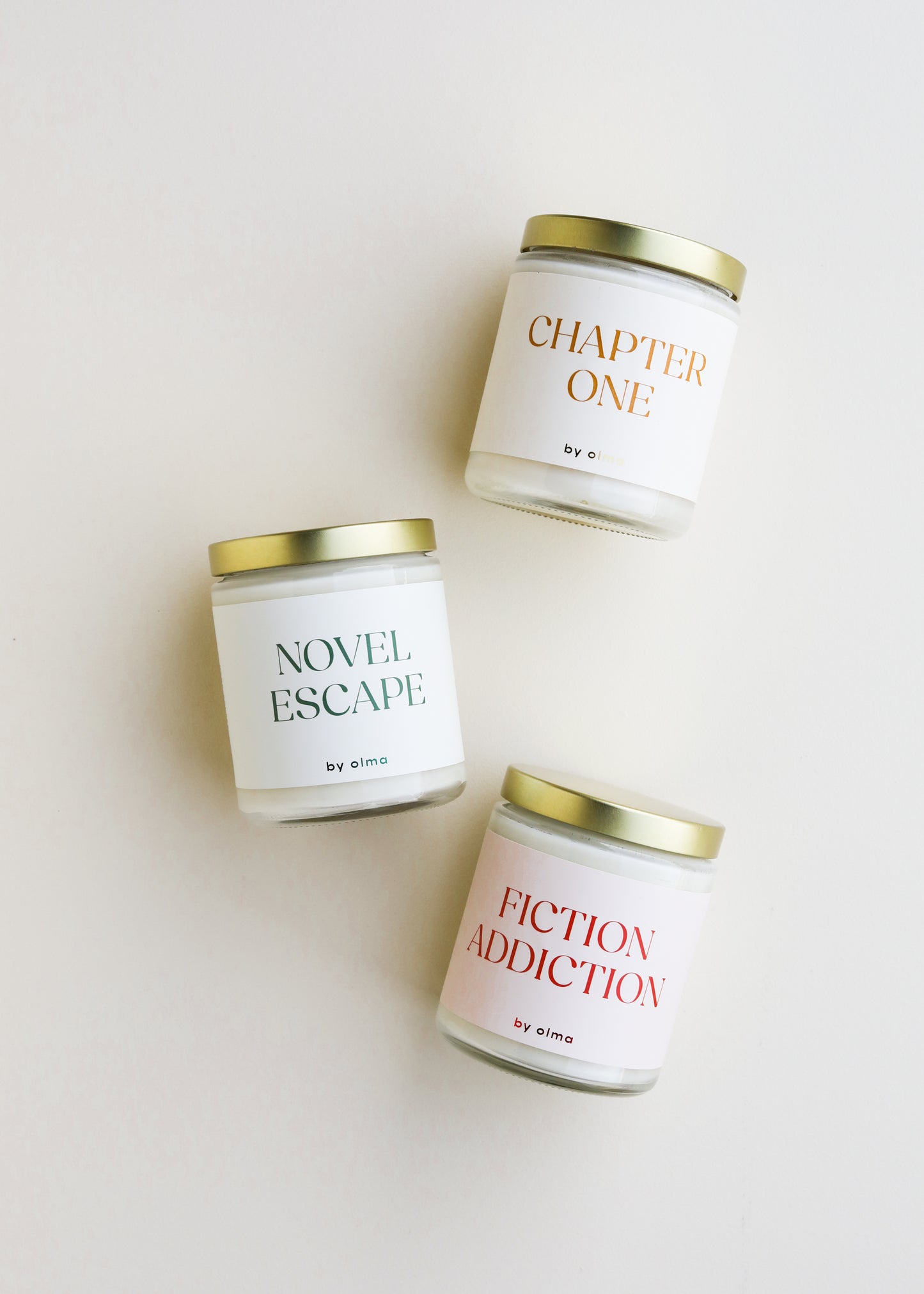 Novel Escape - Book Lover Candle - 9oz Clear