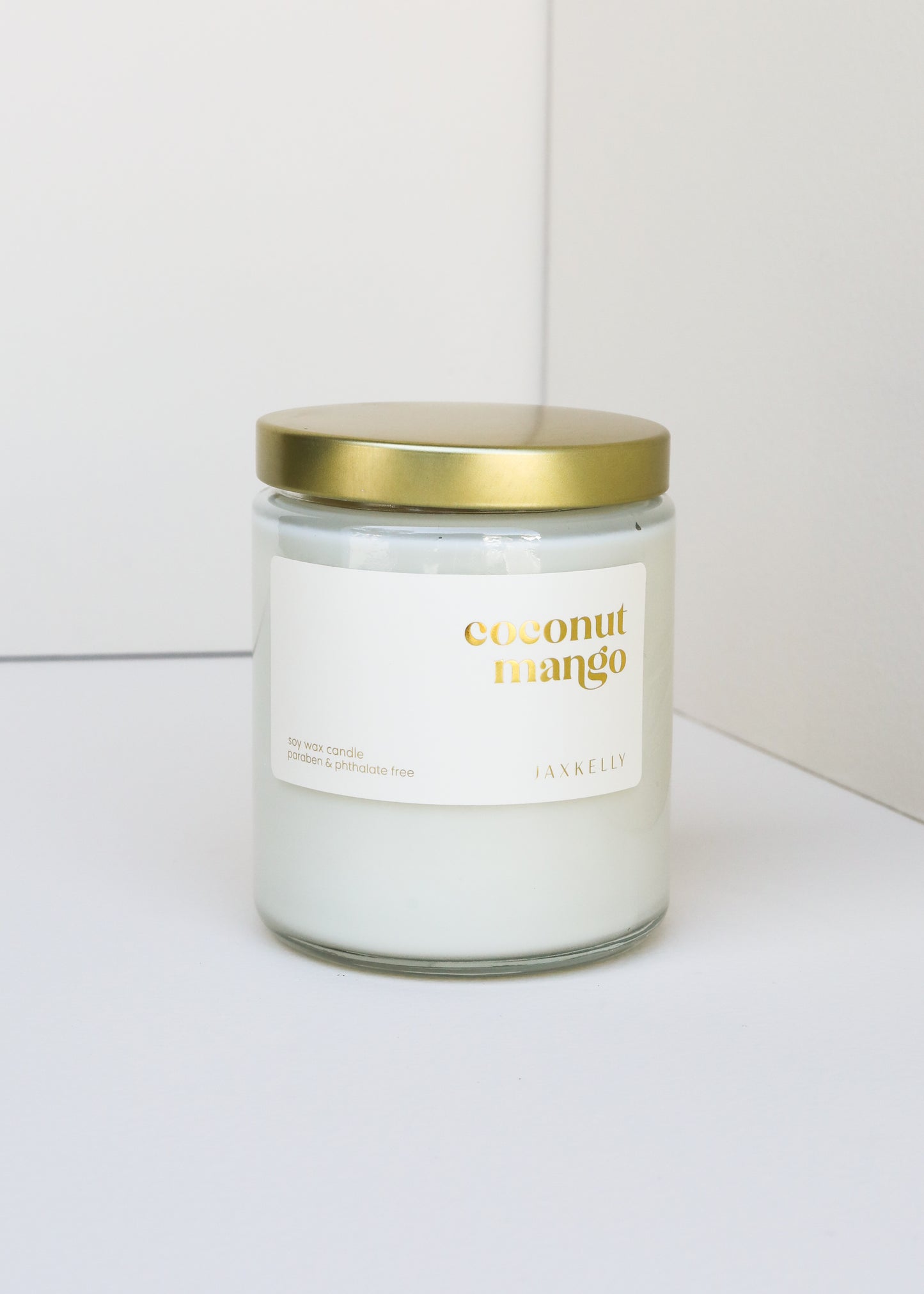 9oz - Coconut Mango Candle - Clear