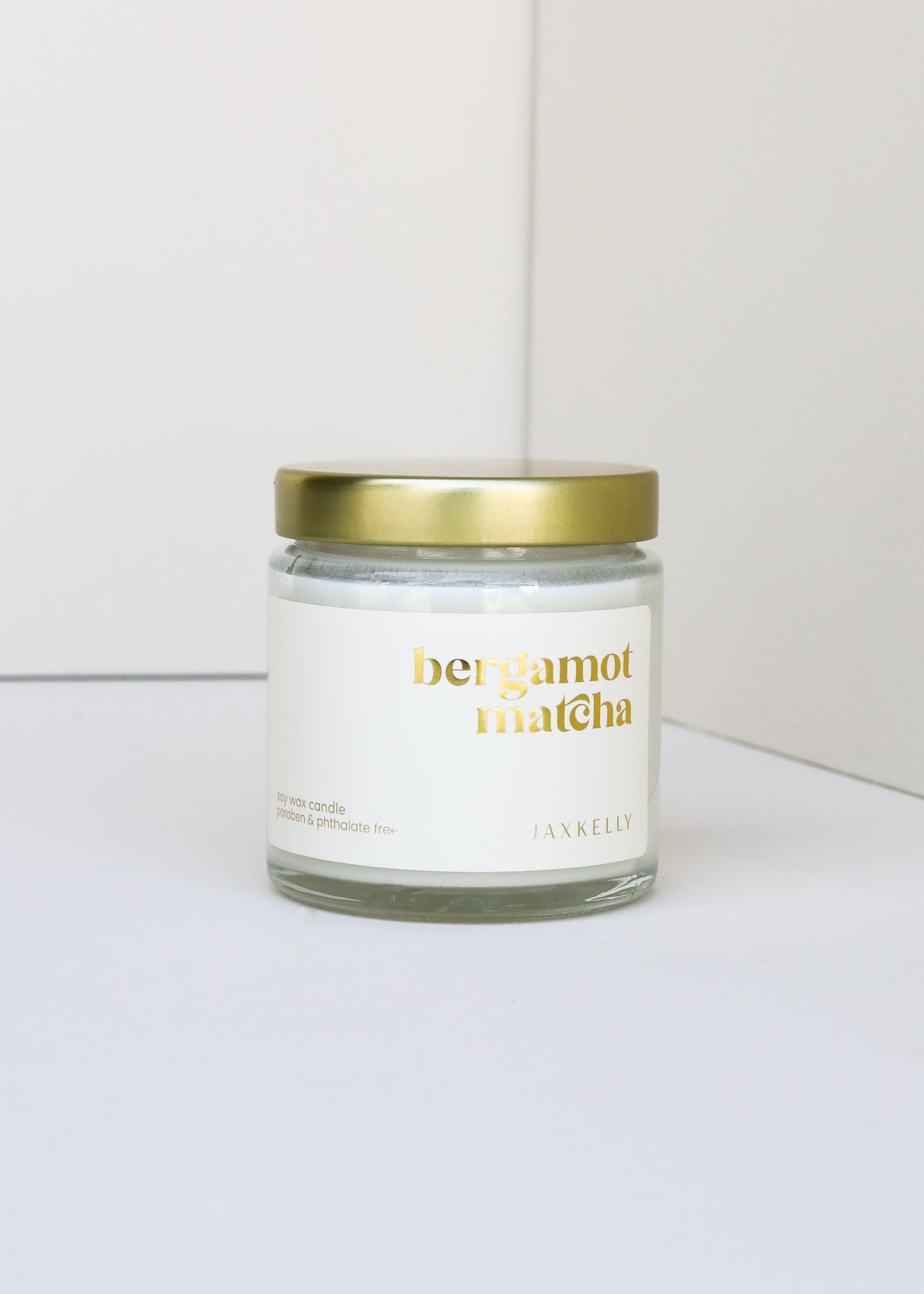 4oz - Bergamot Matcha Candle - Clear