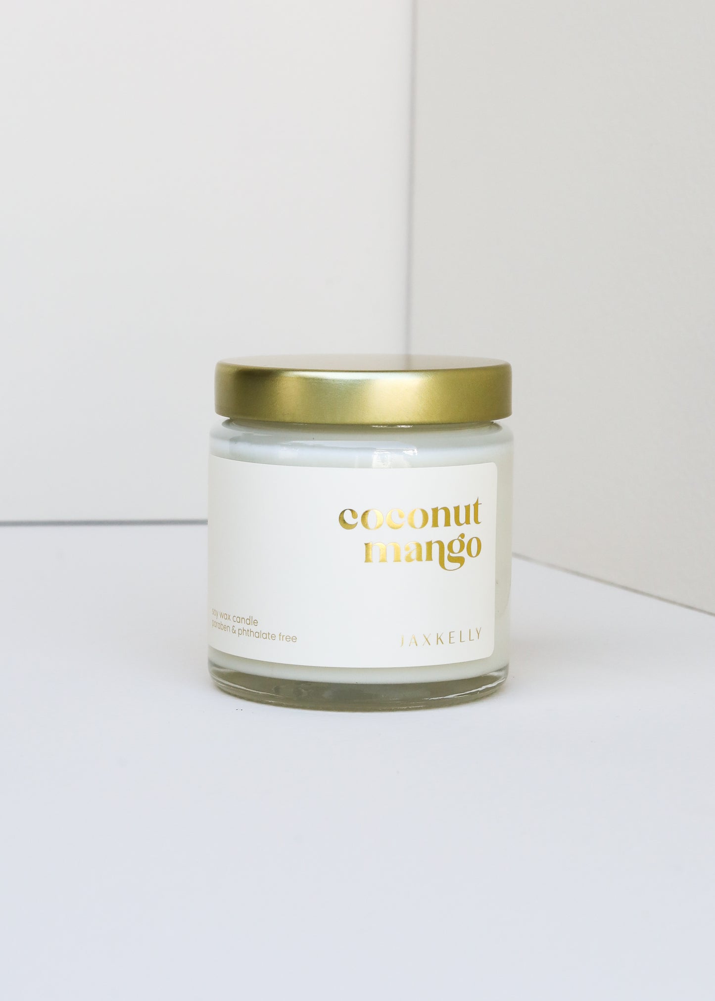 4oz - Coconut Mango Candle - Clear