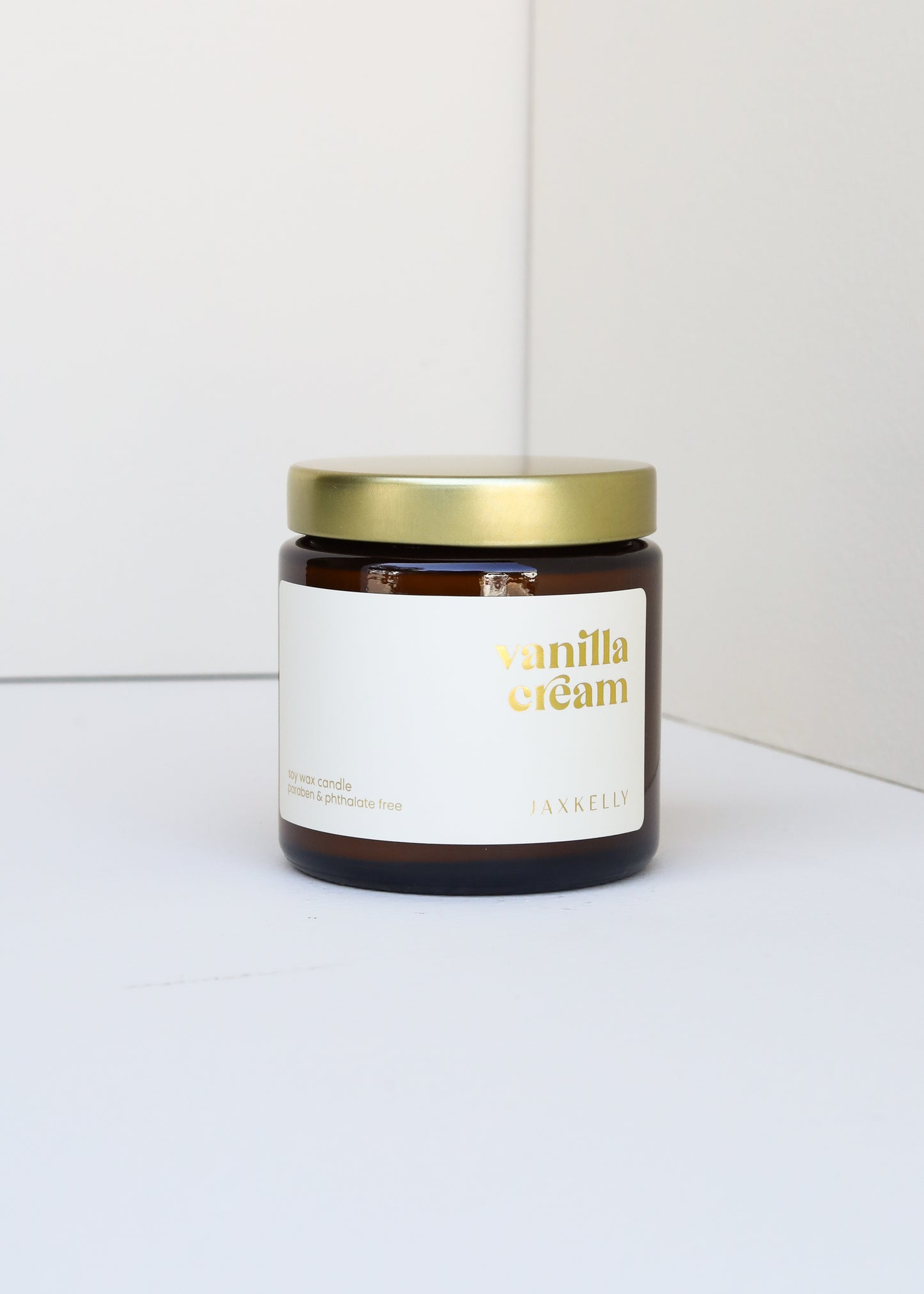 4oz - Vanilla Cream Candle - Amber
