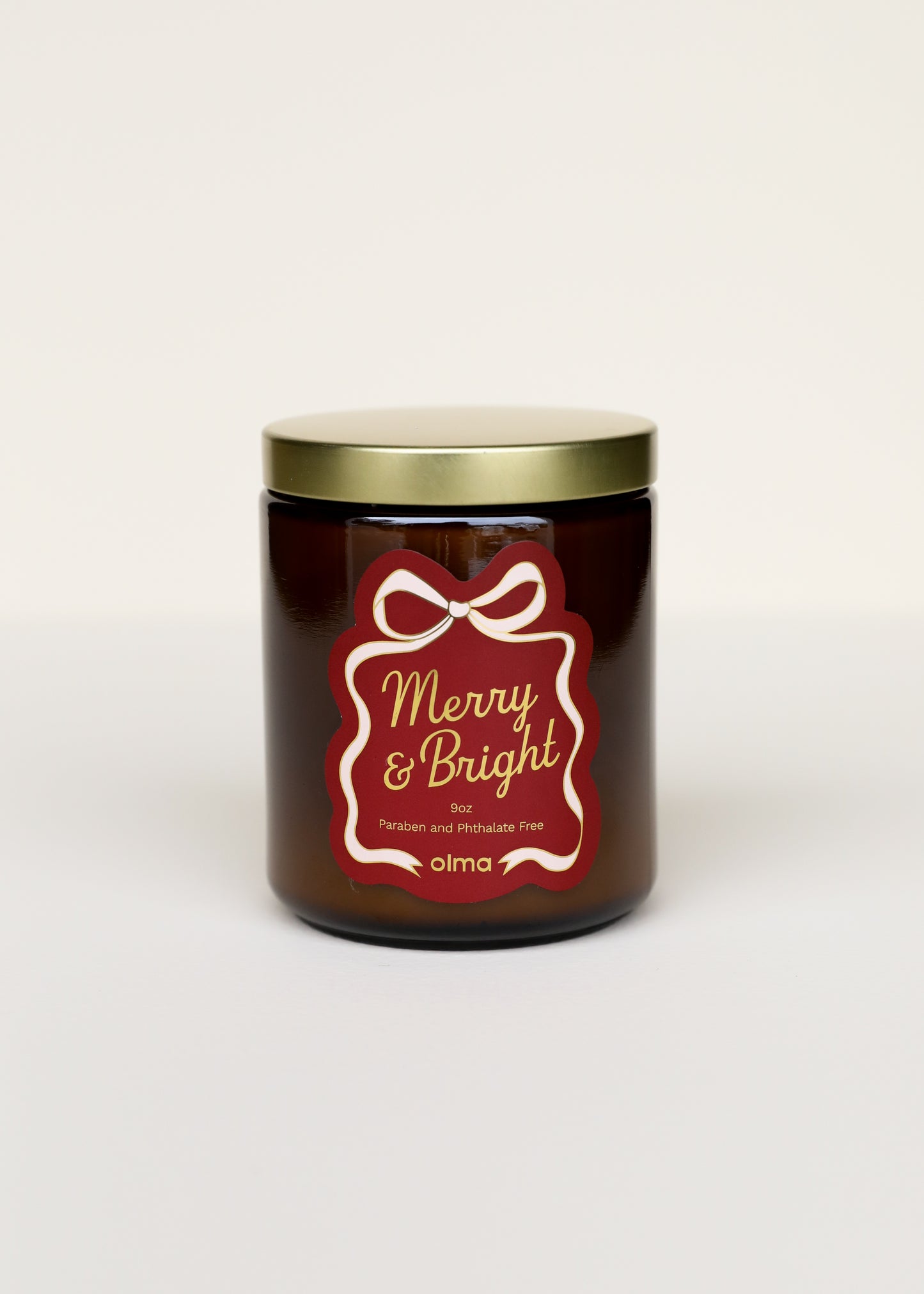 9oz - Merry & Bright Holiday Candle - Amber