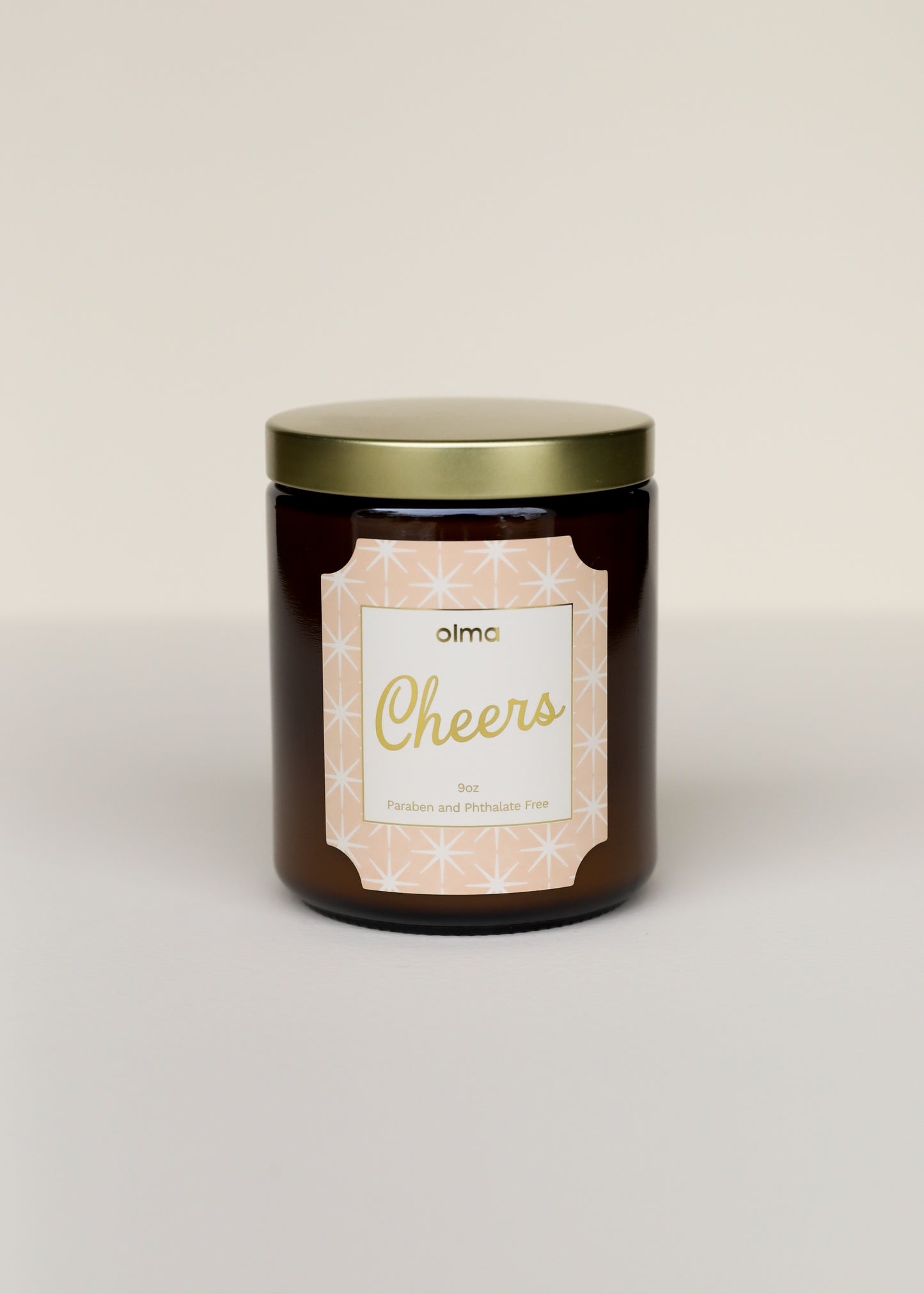 9oz - Cheers Holiday Candle - Amber