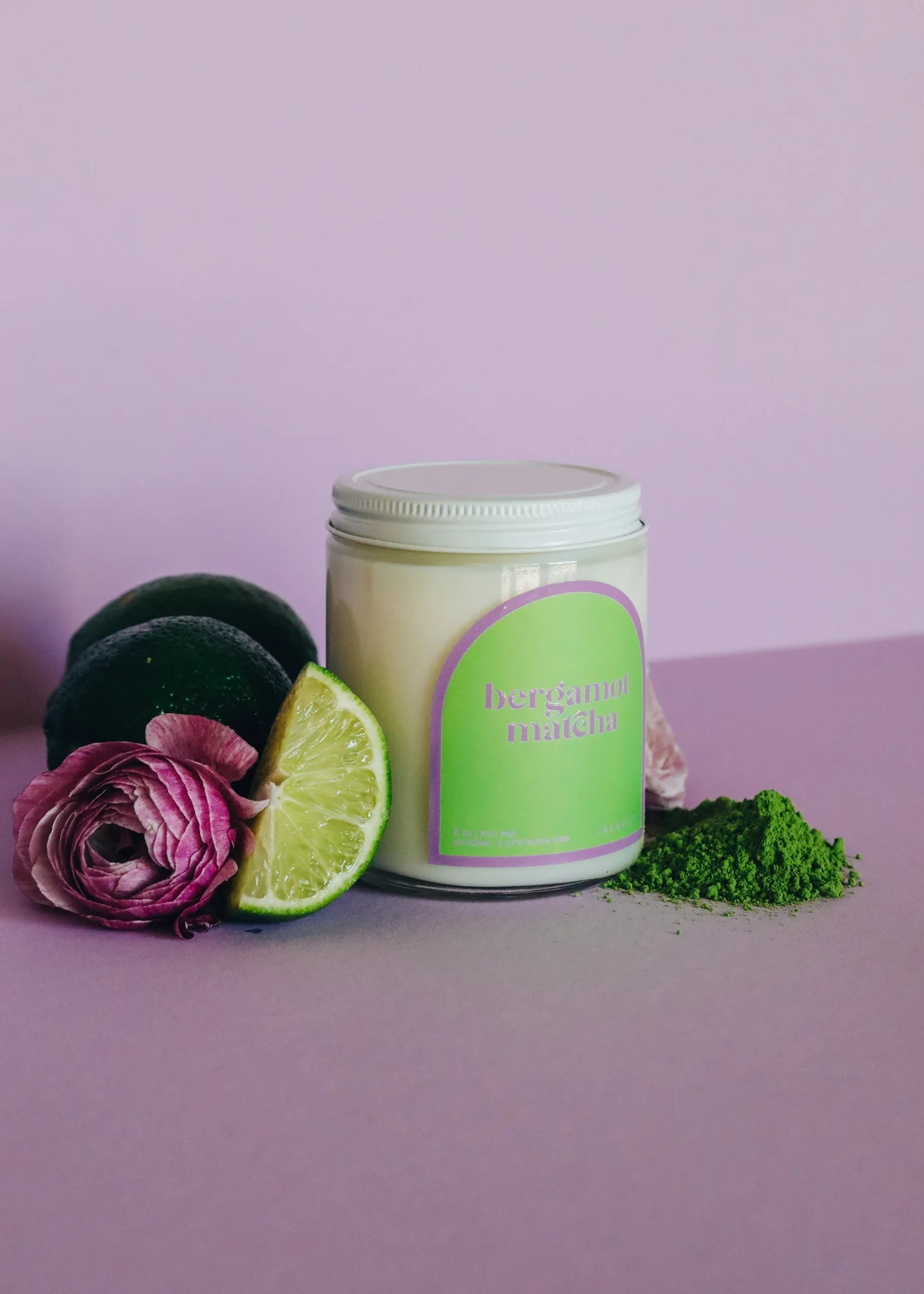 9oz - Scented Candles - Bergamot Matcha