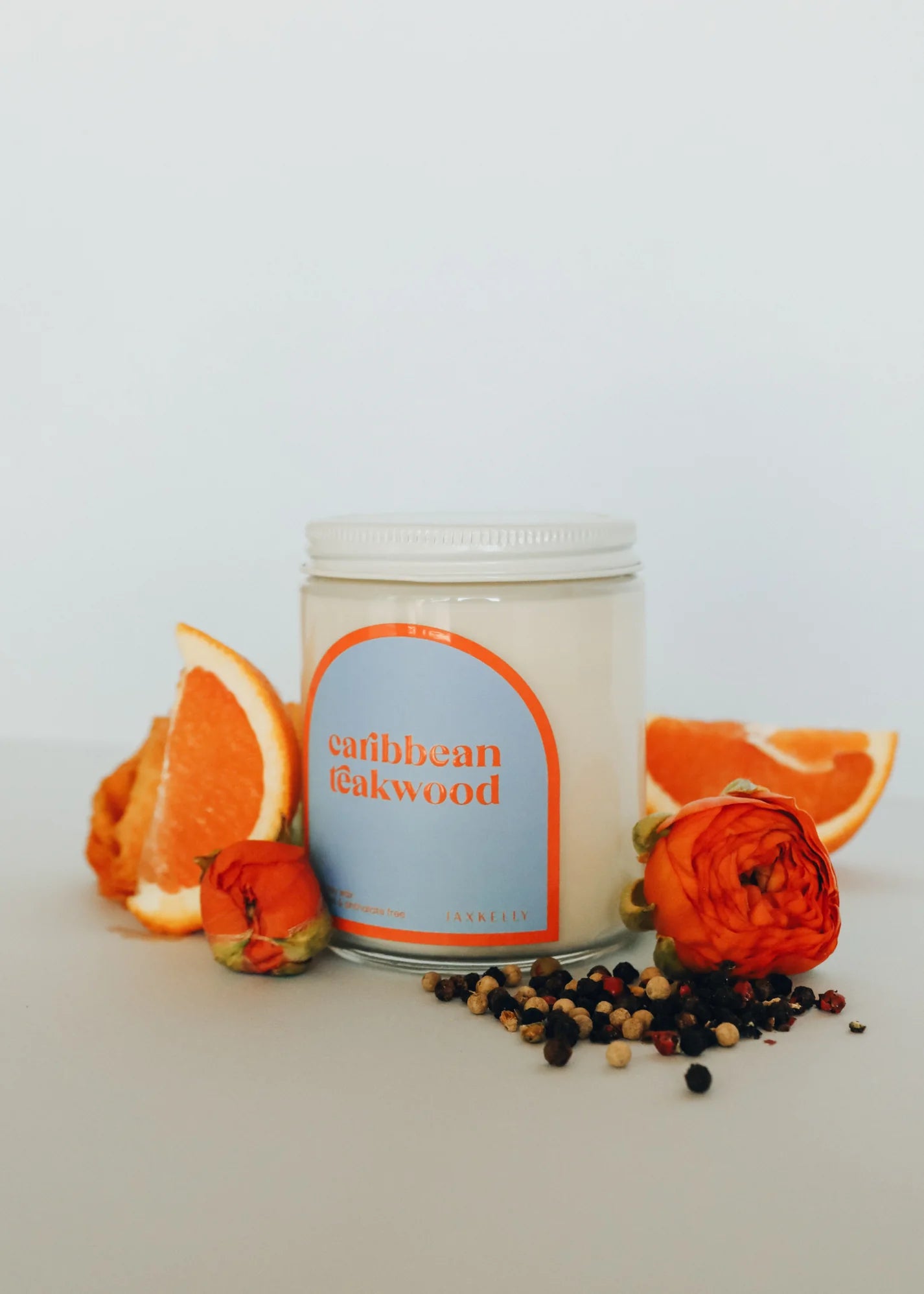 9oz - Scented Candles - Caribbean Teakwood