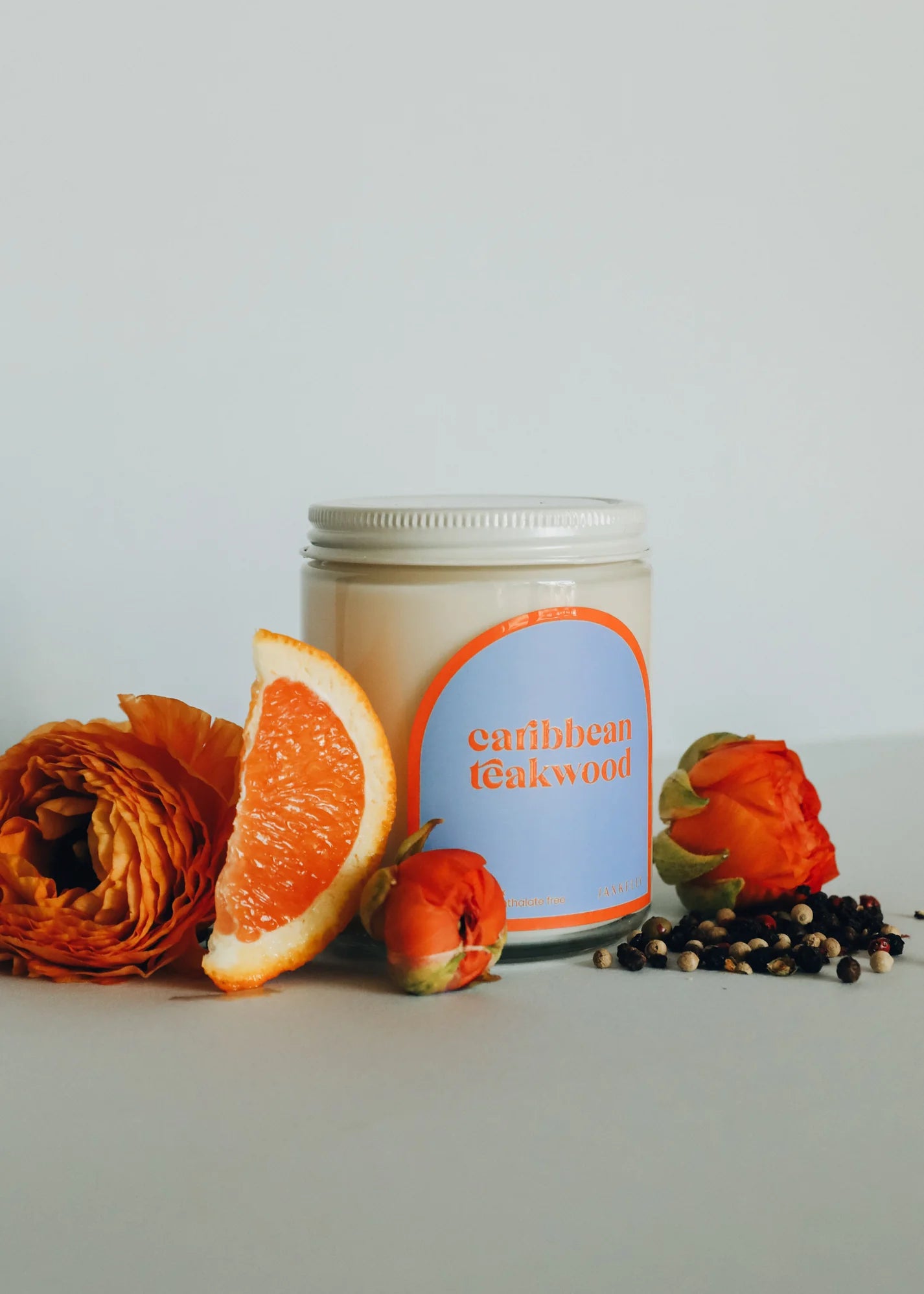 9oz - Scented Candles - Caribbean Teakwood