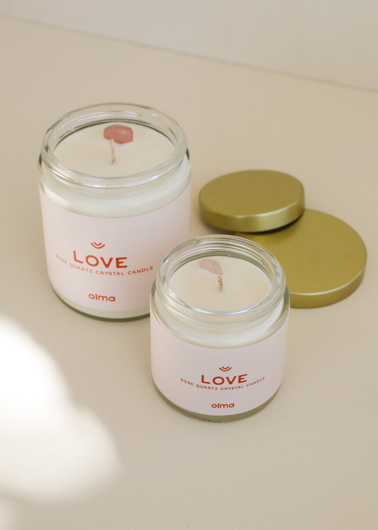 Love Intention Candle - Clear