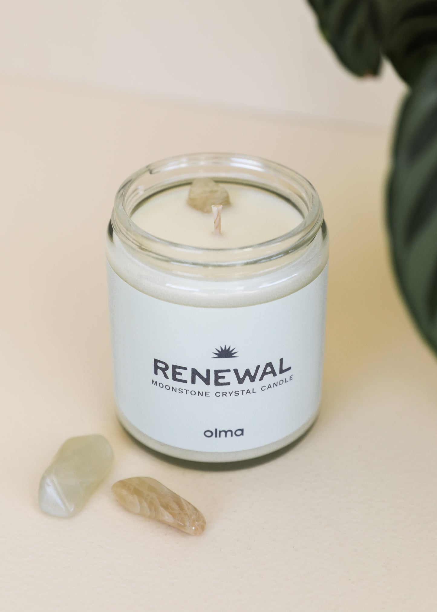 Renewal Intention Candle - Clear