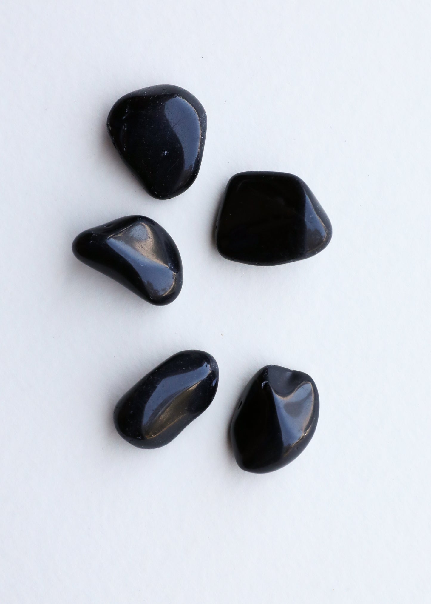 Obsidian — Set of 5 Crystals