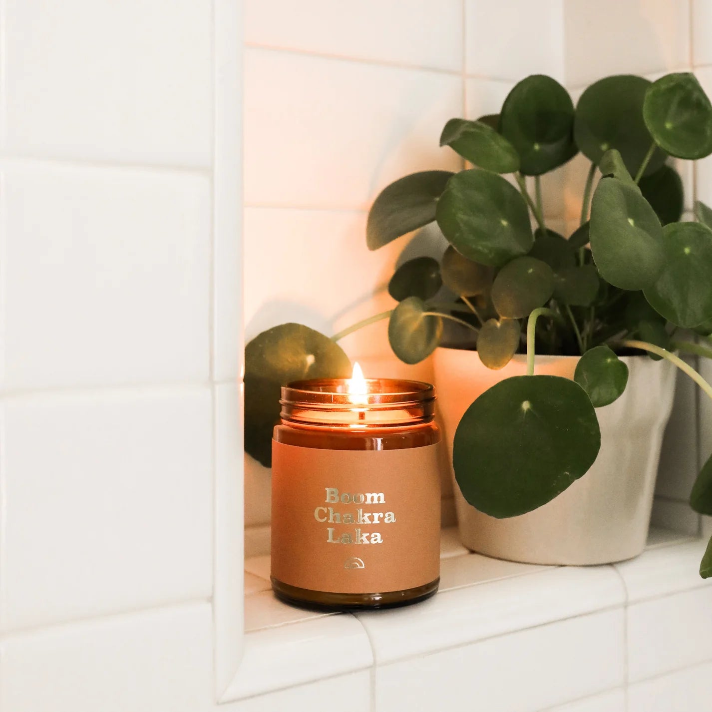 Mantra Candles - Boom Chakra Laka