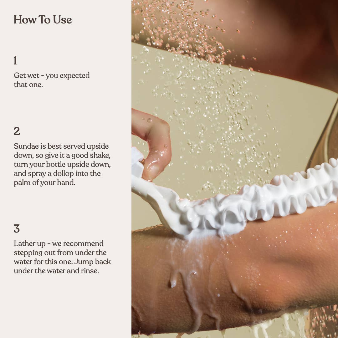 Sundae Whipped Shower Foam – Very Vanilla