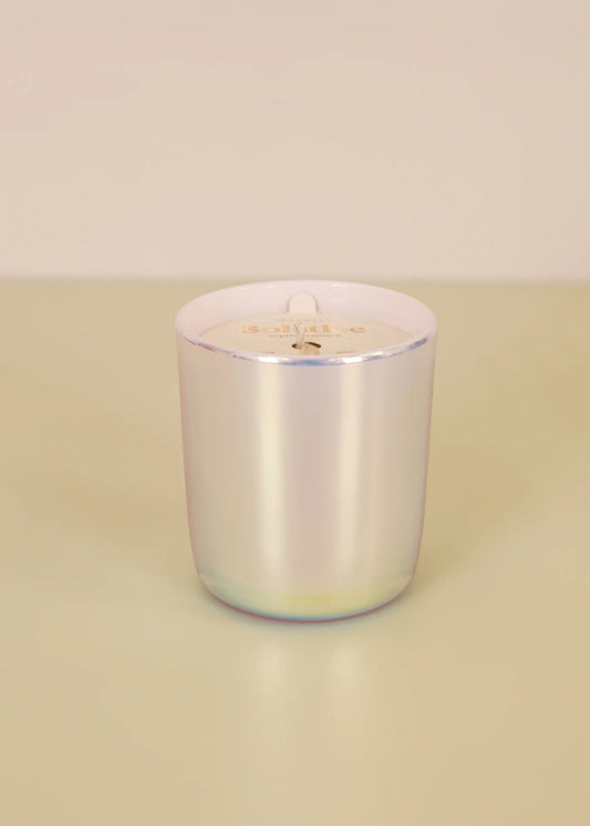 8oz - Solstice Crystal Candle - Periwinkle