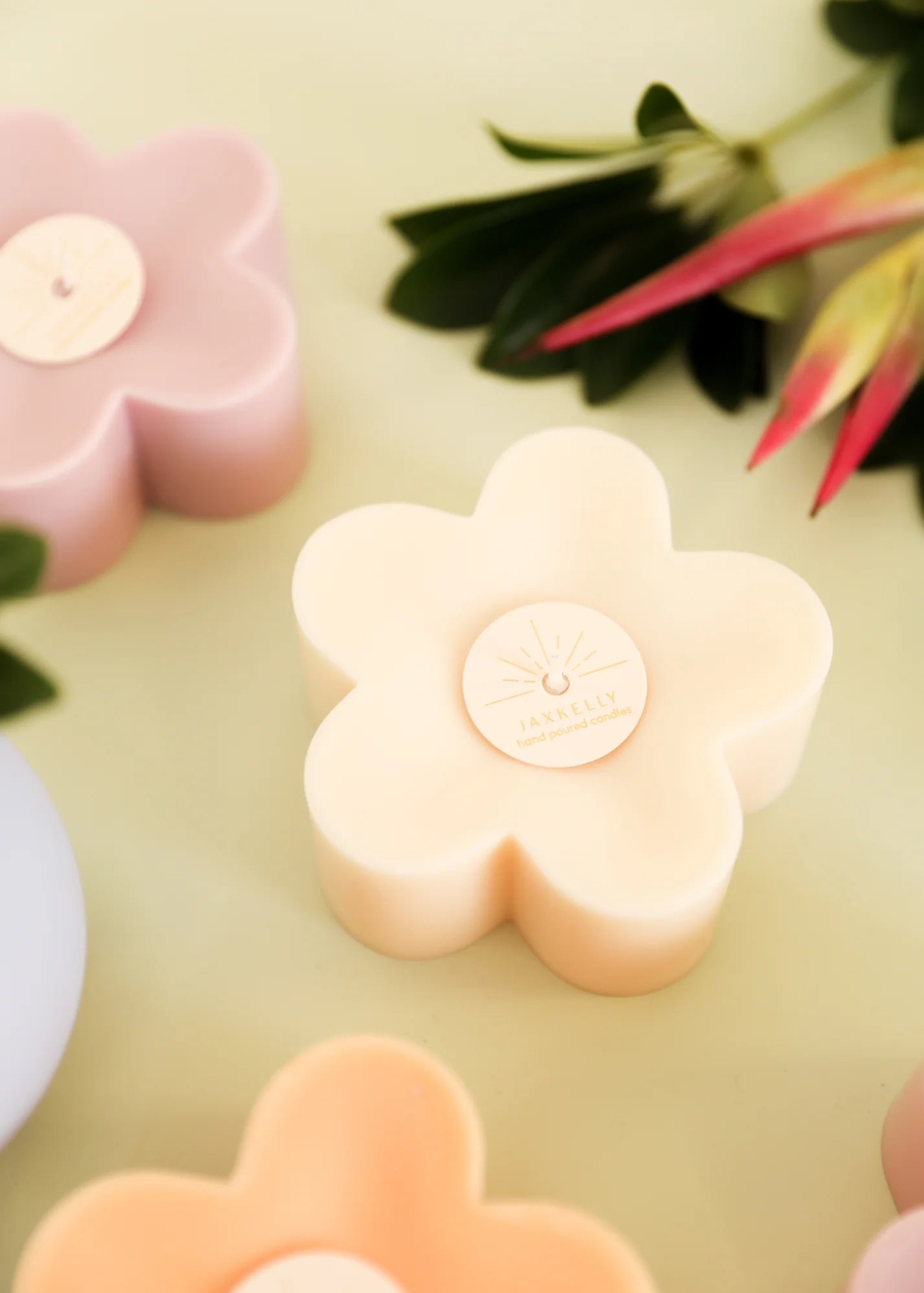 Petal Candles - Cream