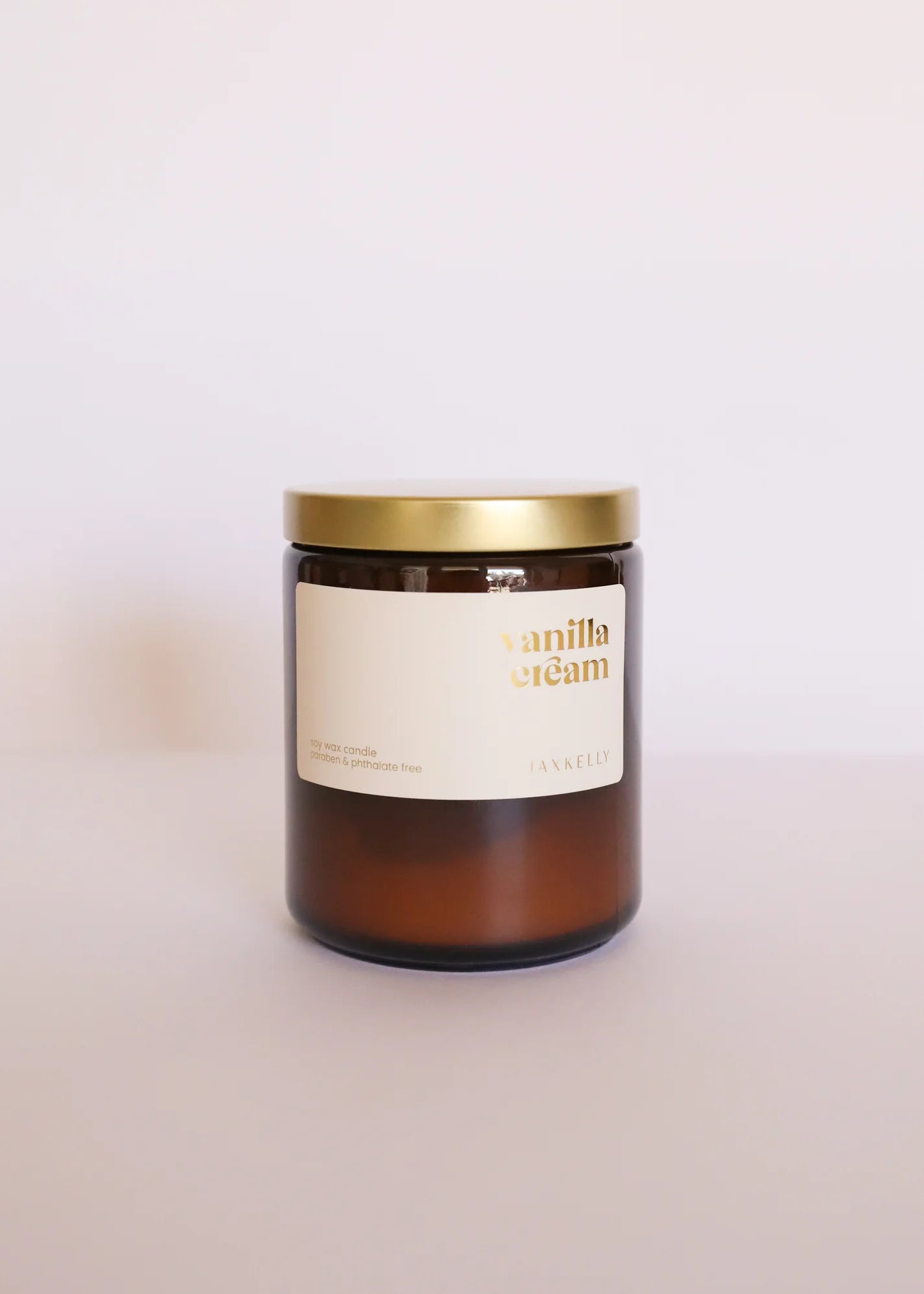 9oz - Vanilla Cream Candles - Amber