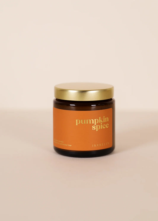 4oz - Pumpkin Spice Holiday Candle - Amber