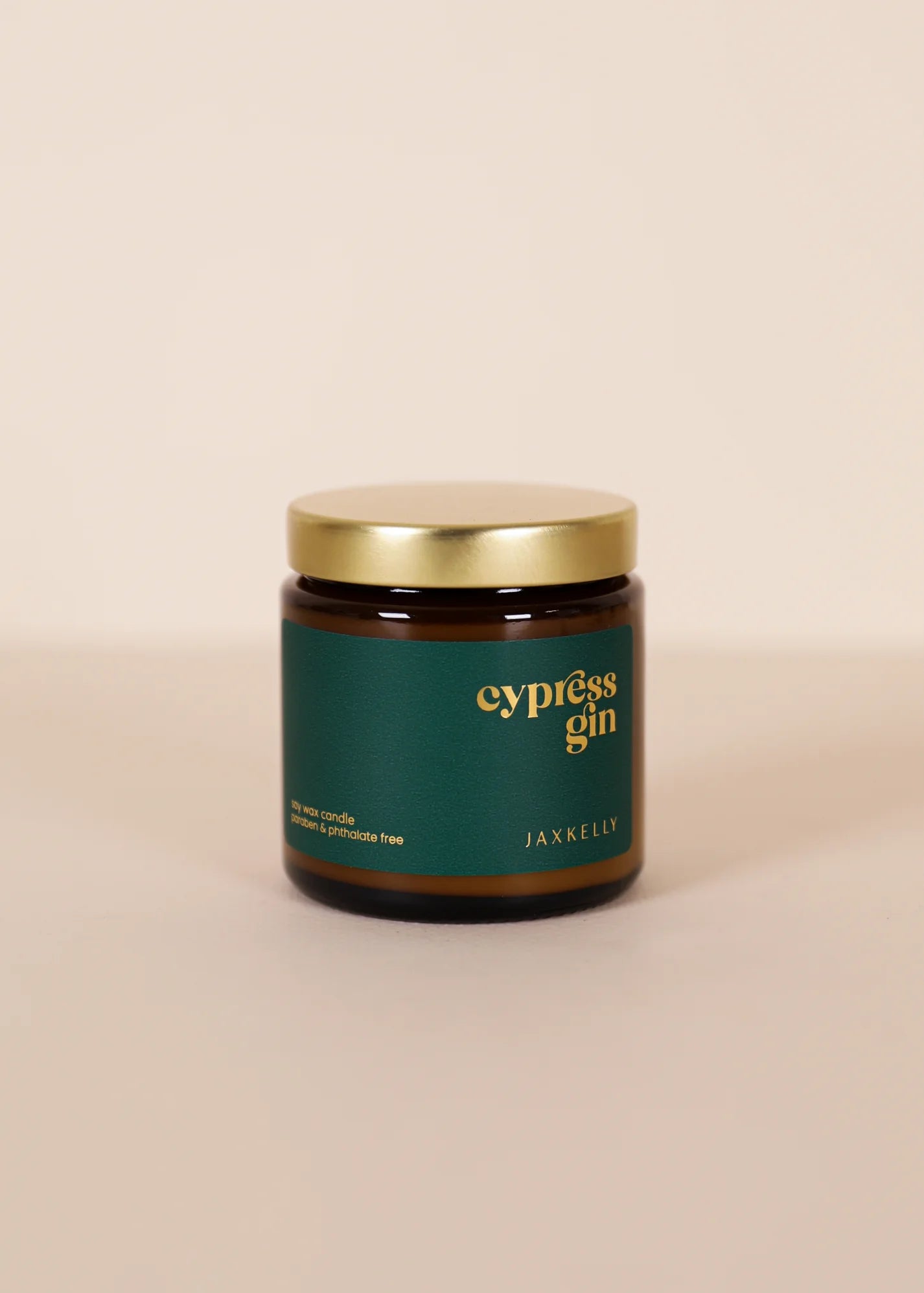 4oz - Cypress Gin Holiday Candle - Amber