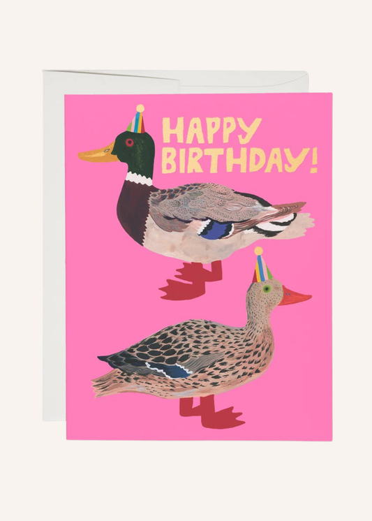 Quacky Birthday Greeting Card