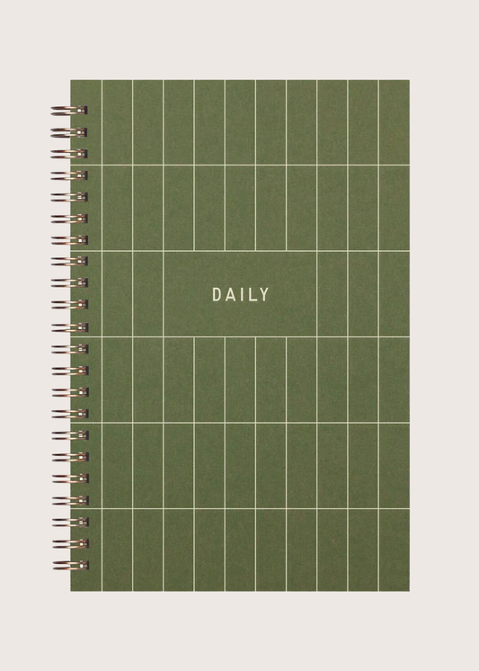 Grid Undated Weekly Planner Journal