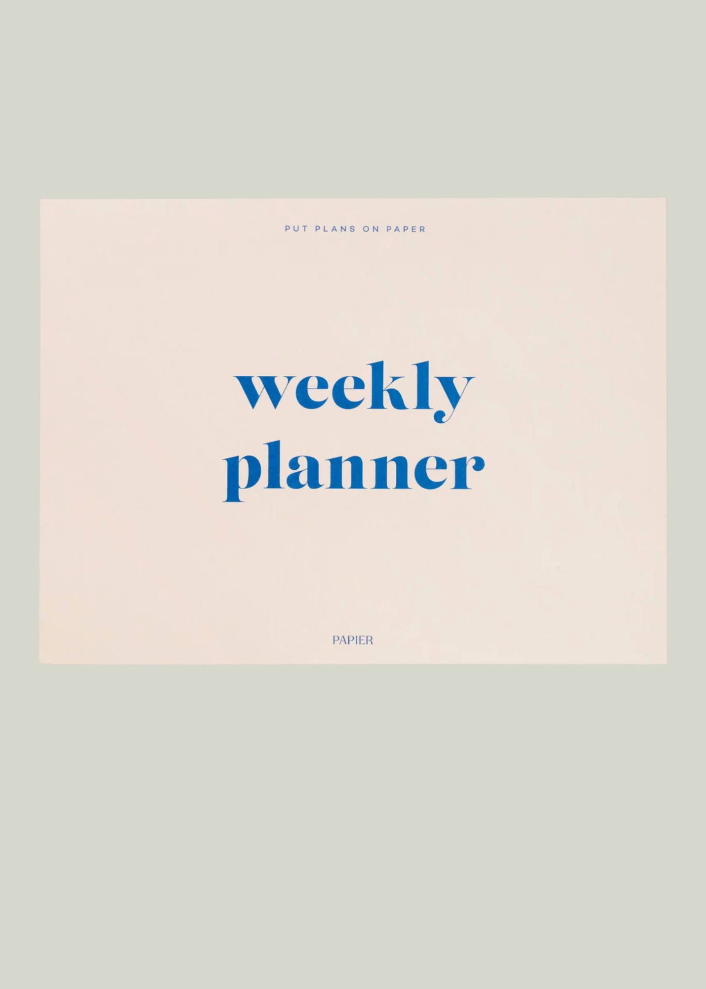Joy - Weekly Desk Planner