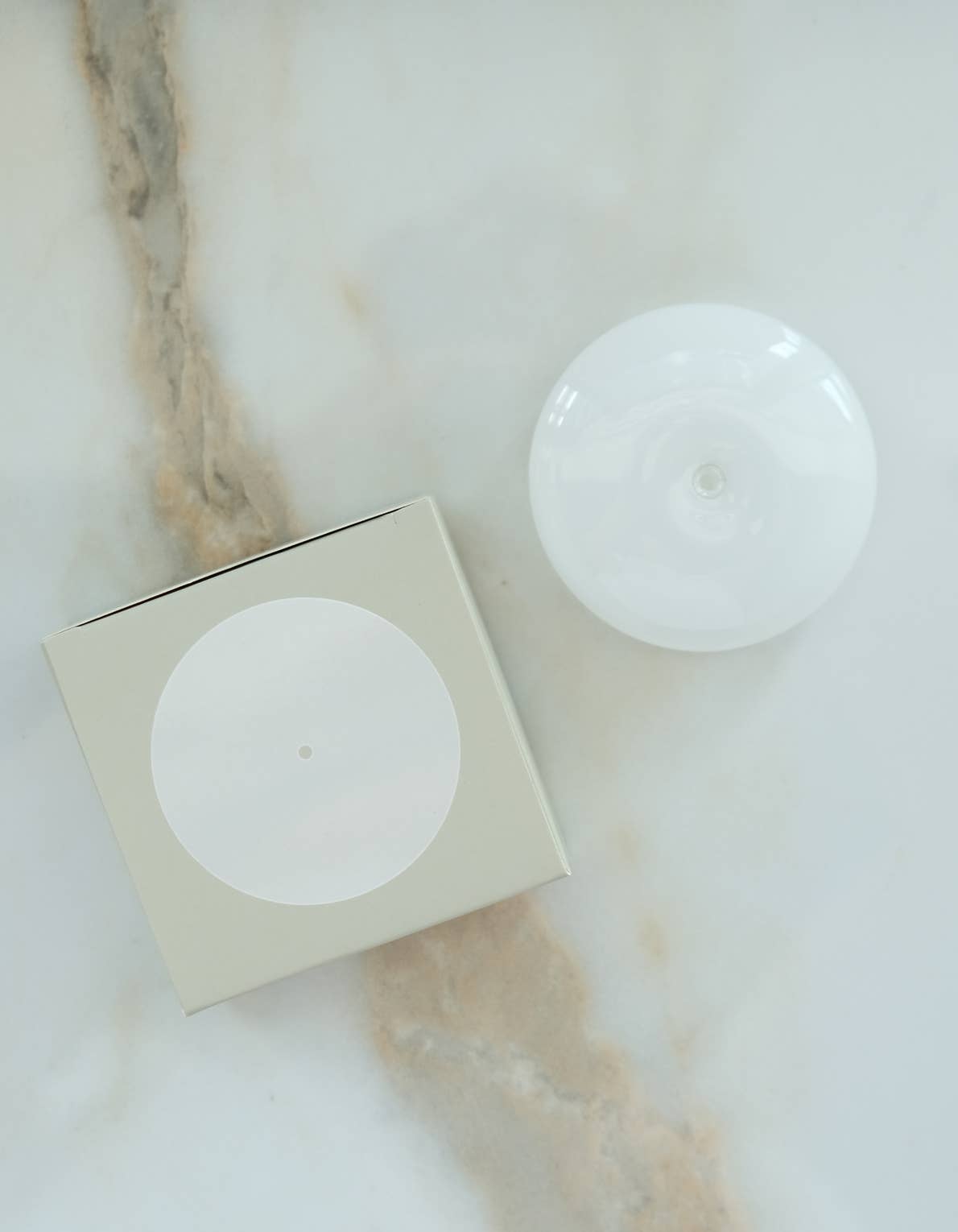 Glass Bubble Incense Holder - Amber