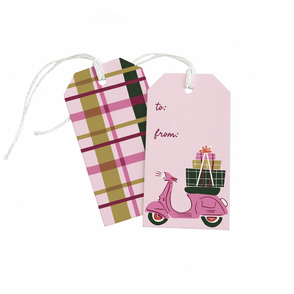 Vespa - Everyday, Holiday, Birthday Gift Tag