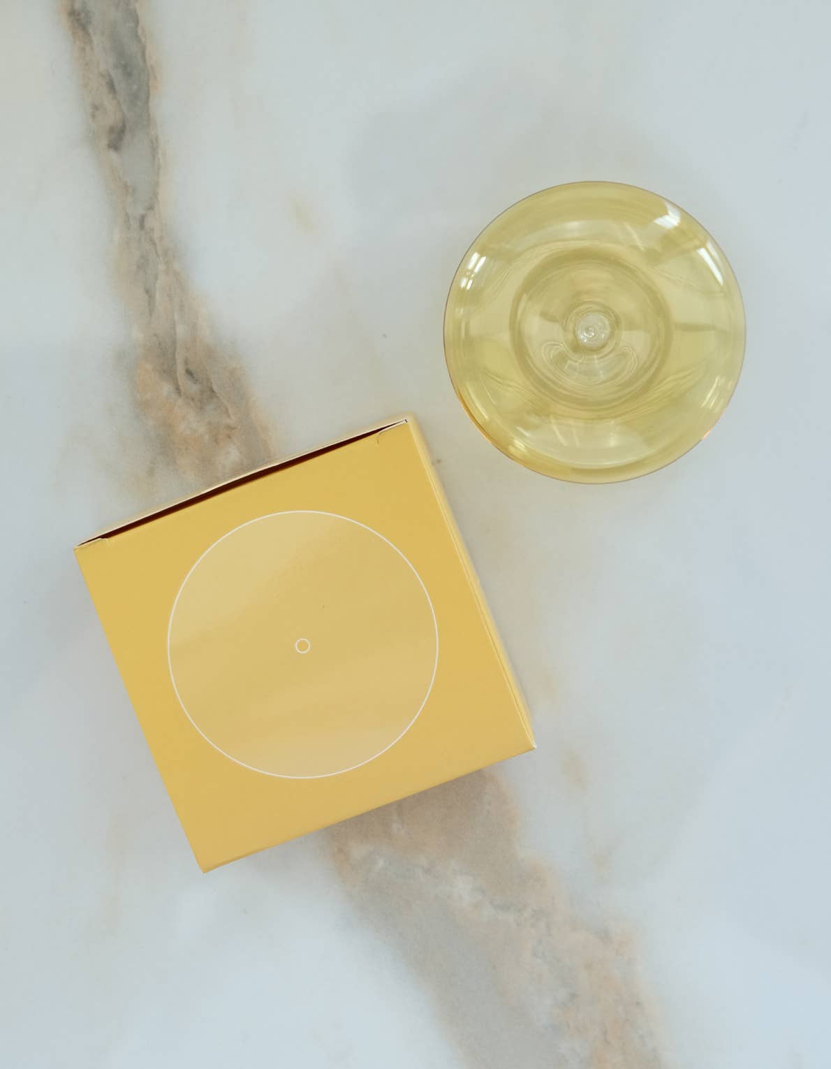 Glass Bubble Incense Holder - Amber