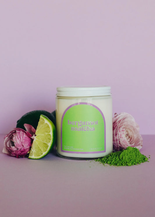 9oz - Scented Candles - Bergamot Matcha