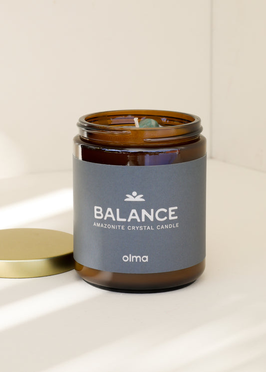 Balance Intention Candle - Amber