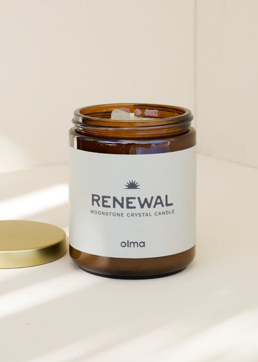 Renewal Intention Candle - Amber
