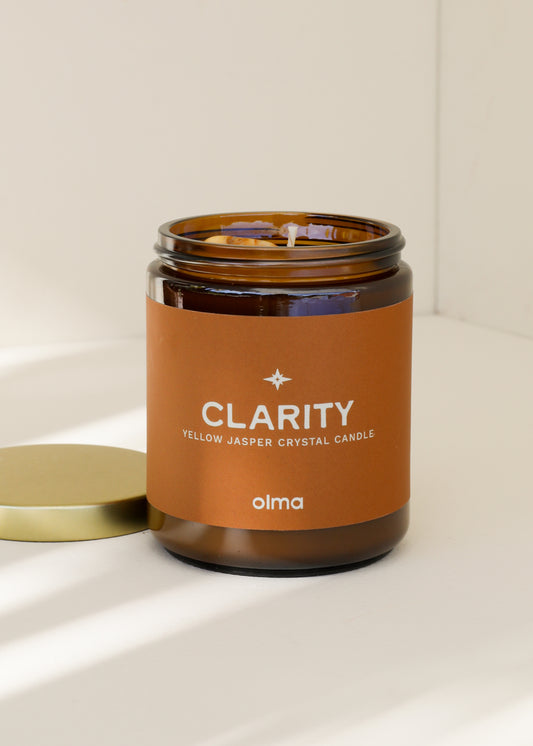 Clarity Intention Candle - Amber