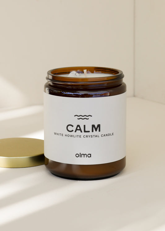 Calm Intention Candle - Amber