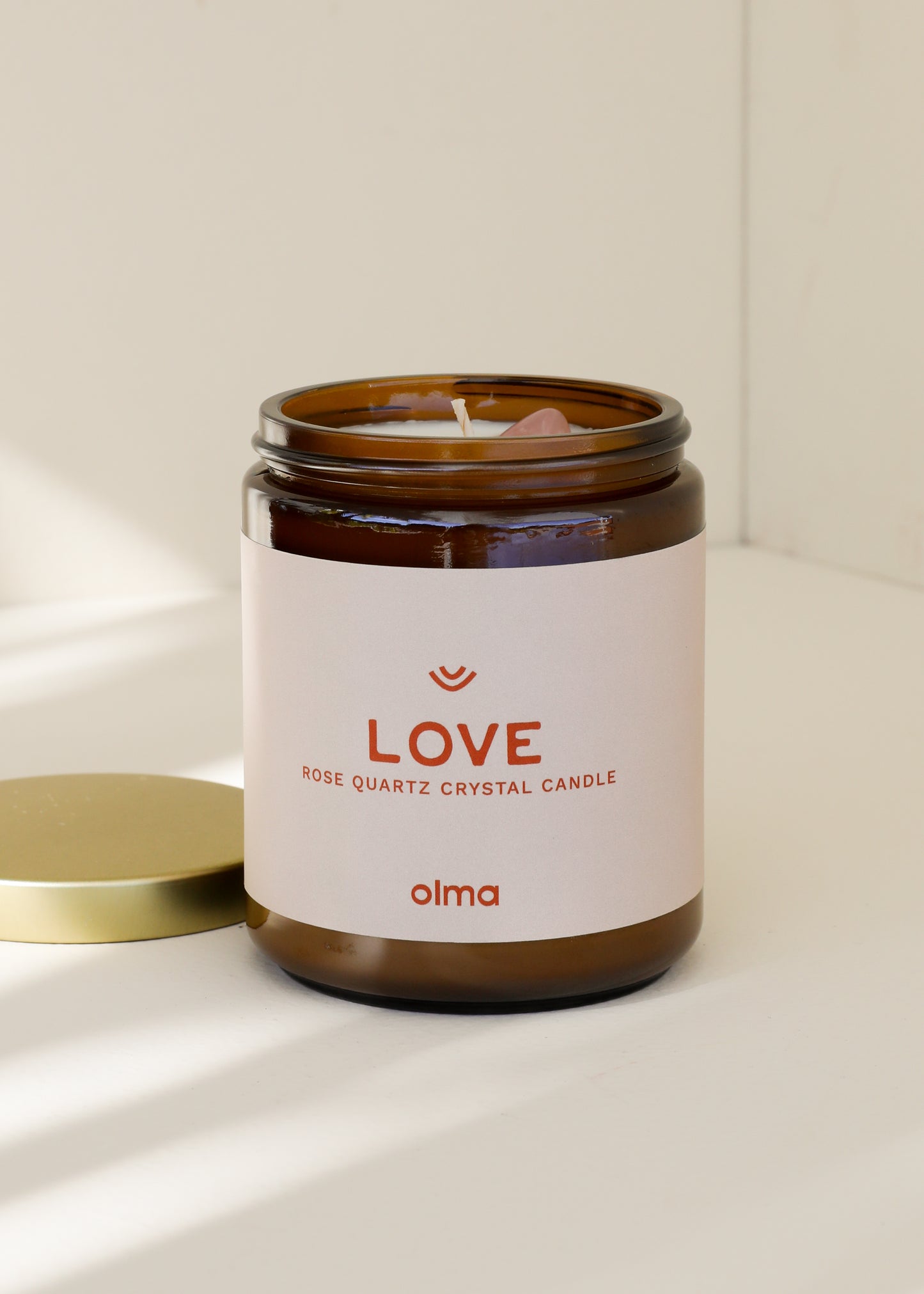 Love Intention Candle - Amber