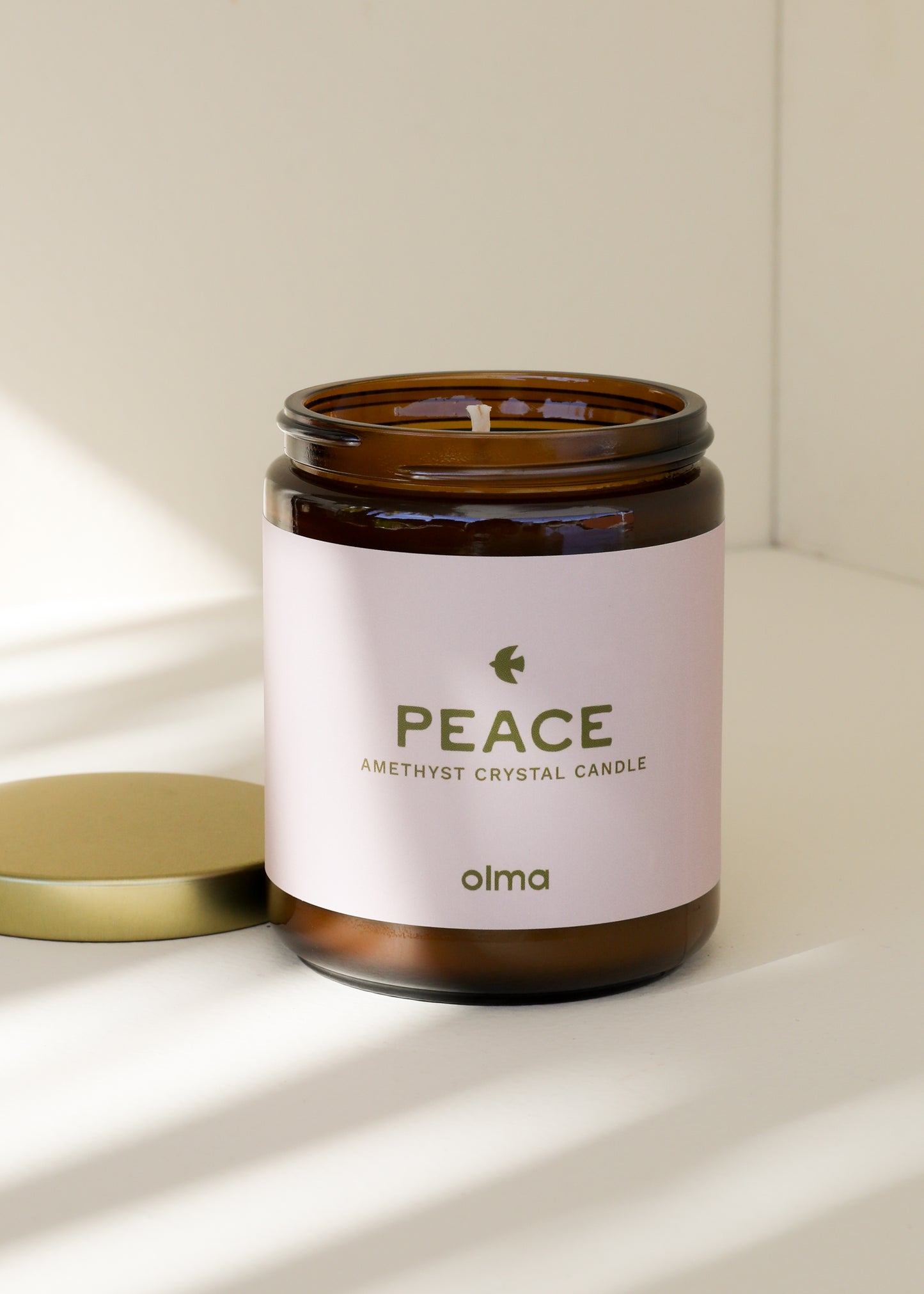 Peace Intention Candle - Amber
