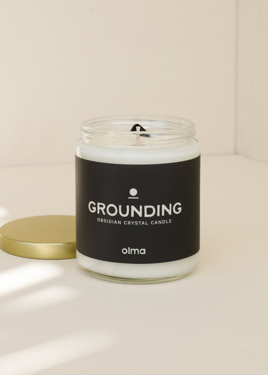 Grounding Intention Candle - Clear