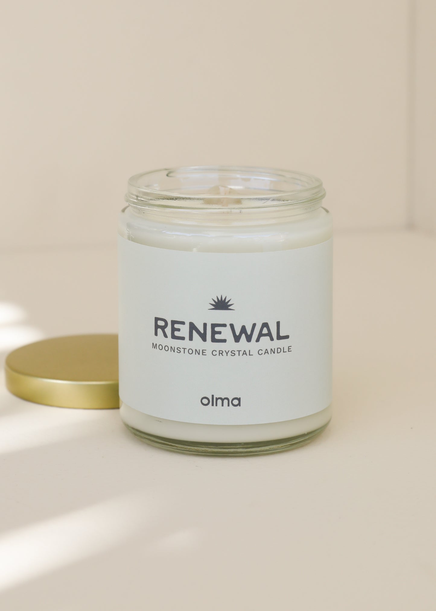 Renewal Intention Candle - Clear