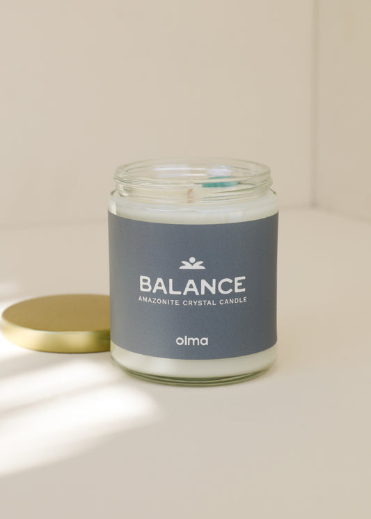 Balance Intention Candle - Clear