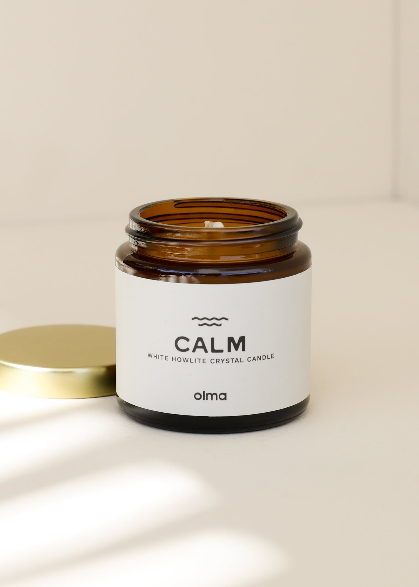 Calm Intention Candle - Amber