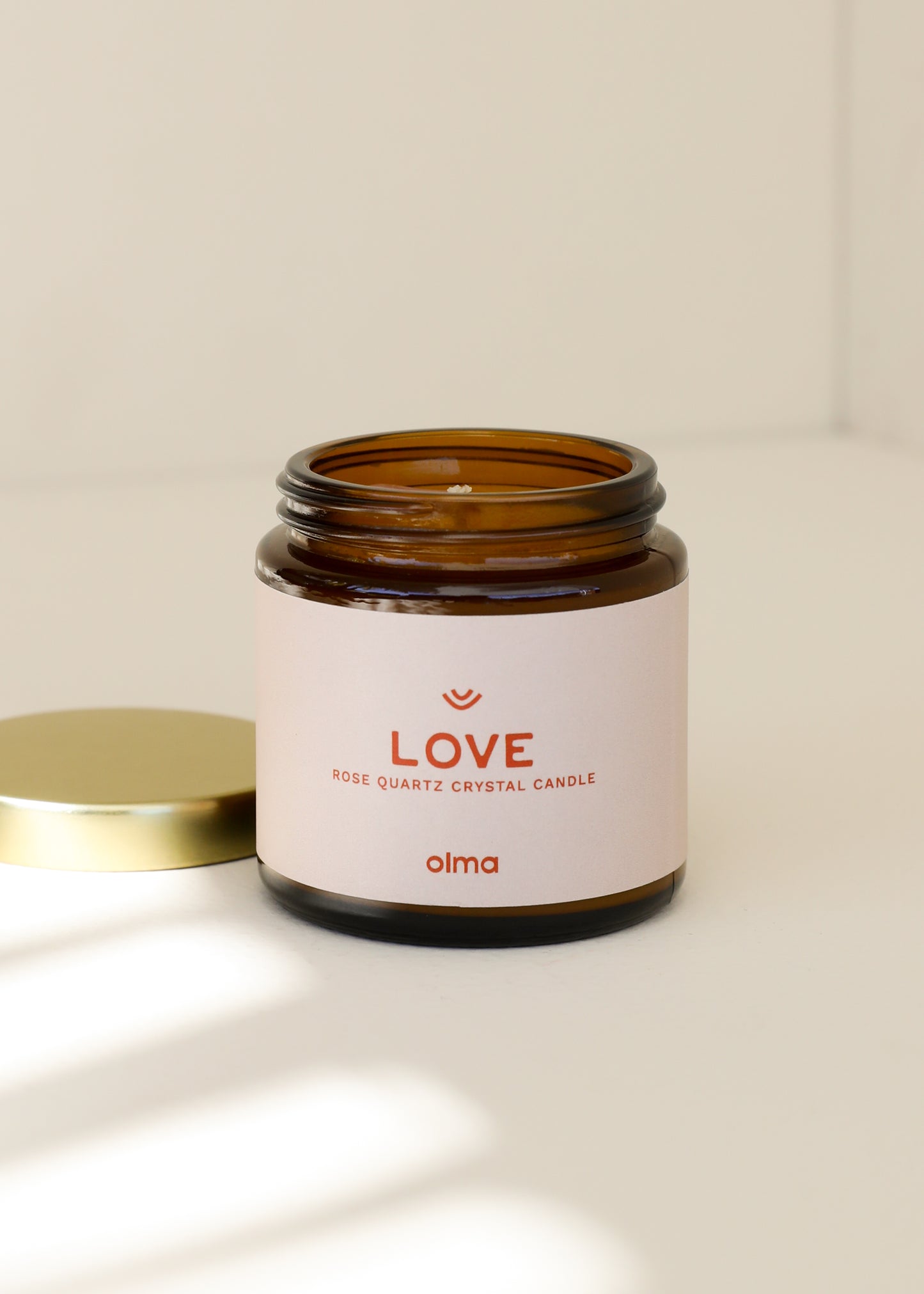 Love Intention Candle - Amber