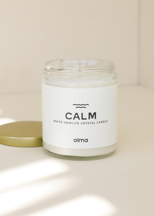 Calm Intention Candle - Clear