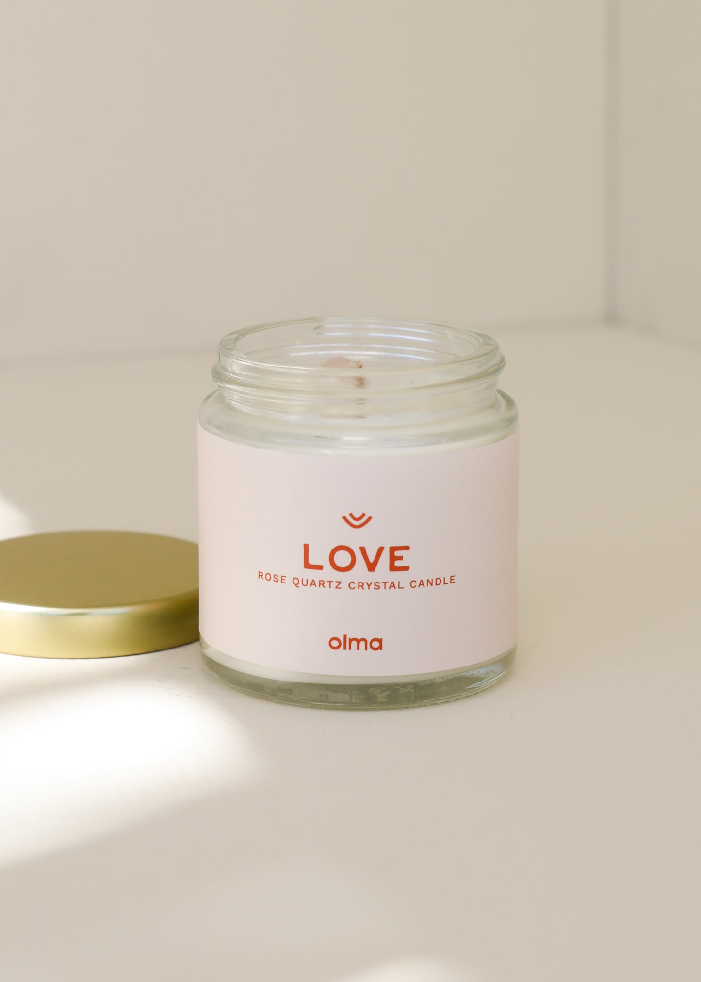 Love Intention Candle - Clear