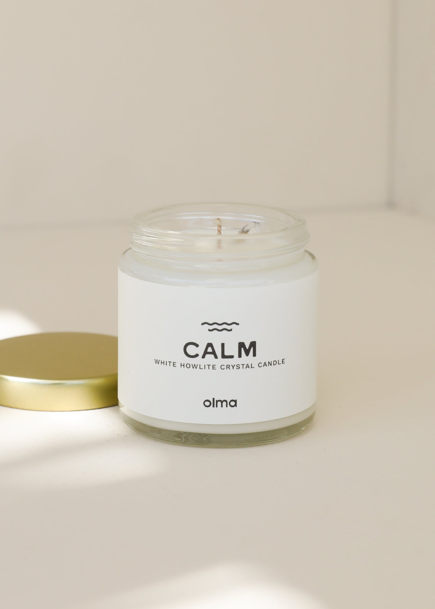 Calm Intention Candle - Clear
