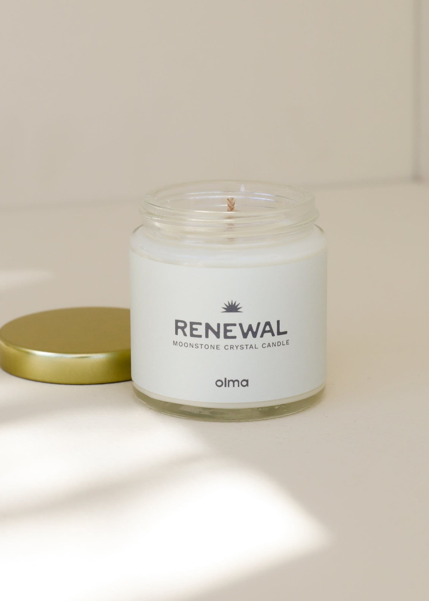 Renewal Intention Candle - Clear