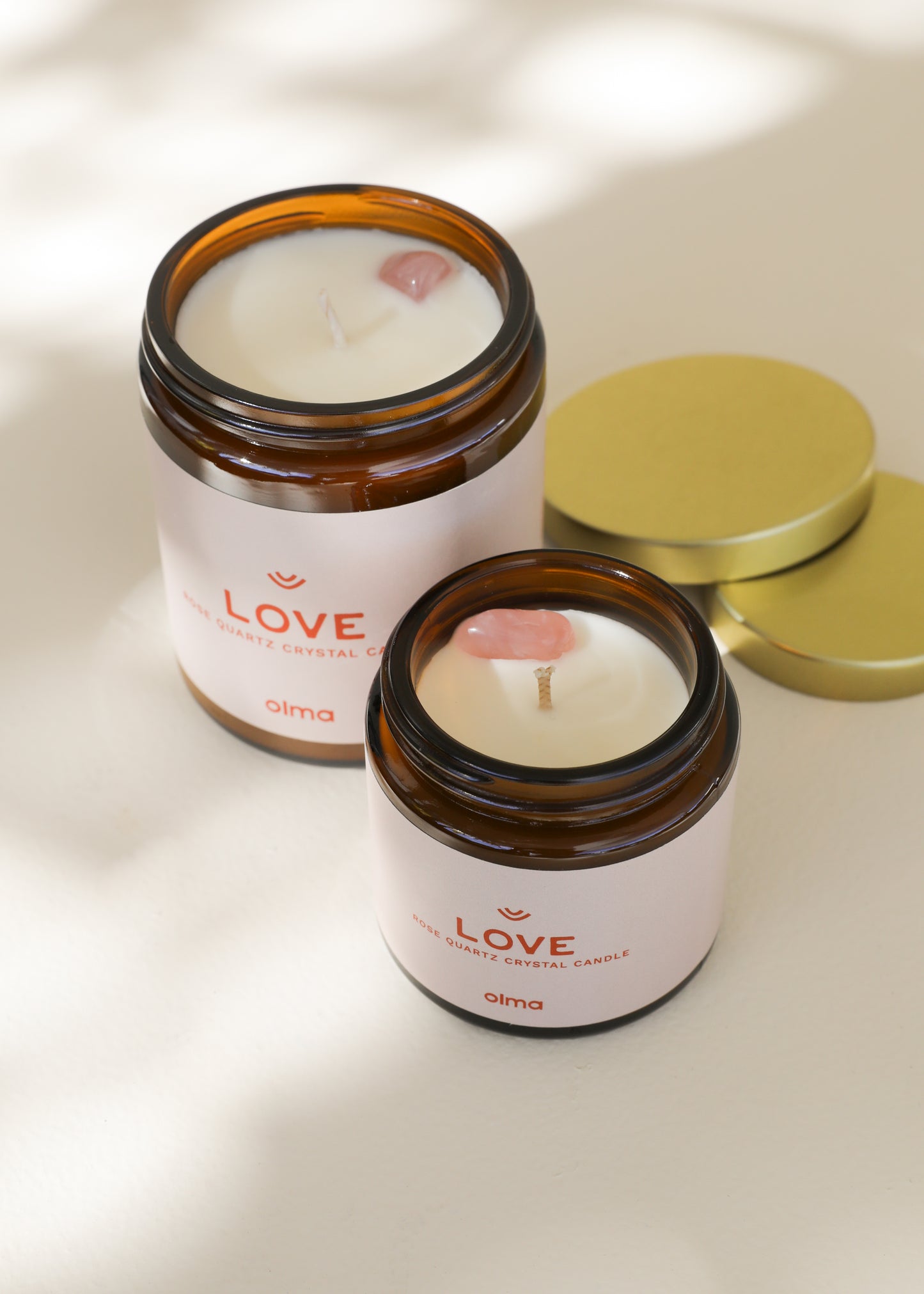 Love Intention Candle - Amber