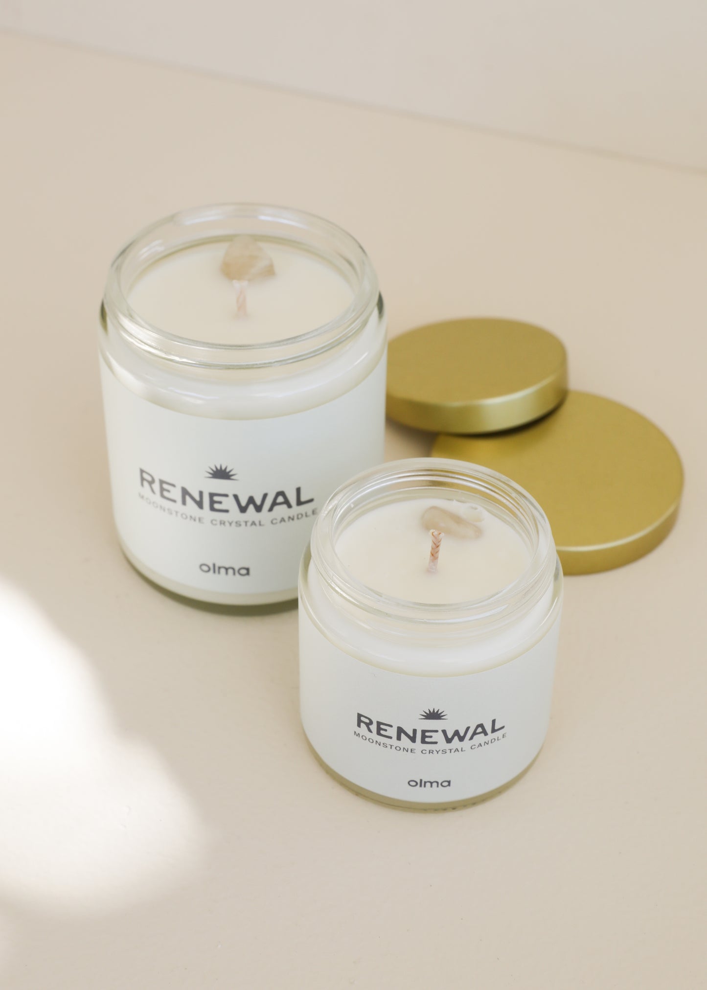 Renewal Intention Candle - Clear