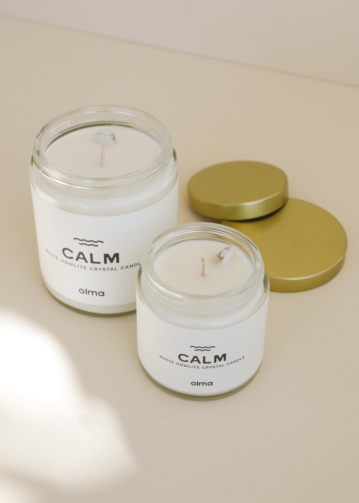 Calm Intention Candle - Clear