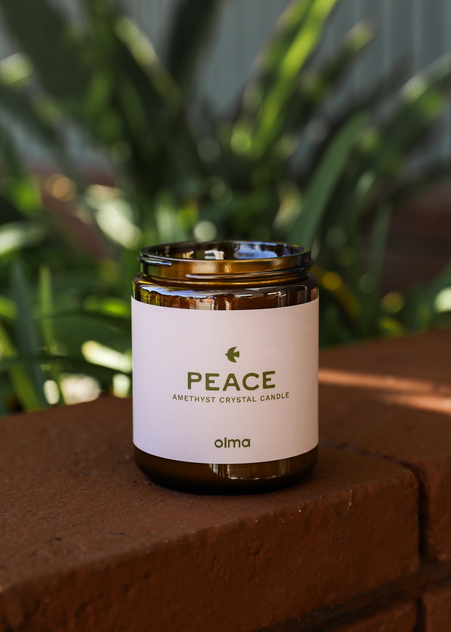 Peace Intention Candle - Amber