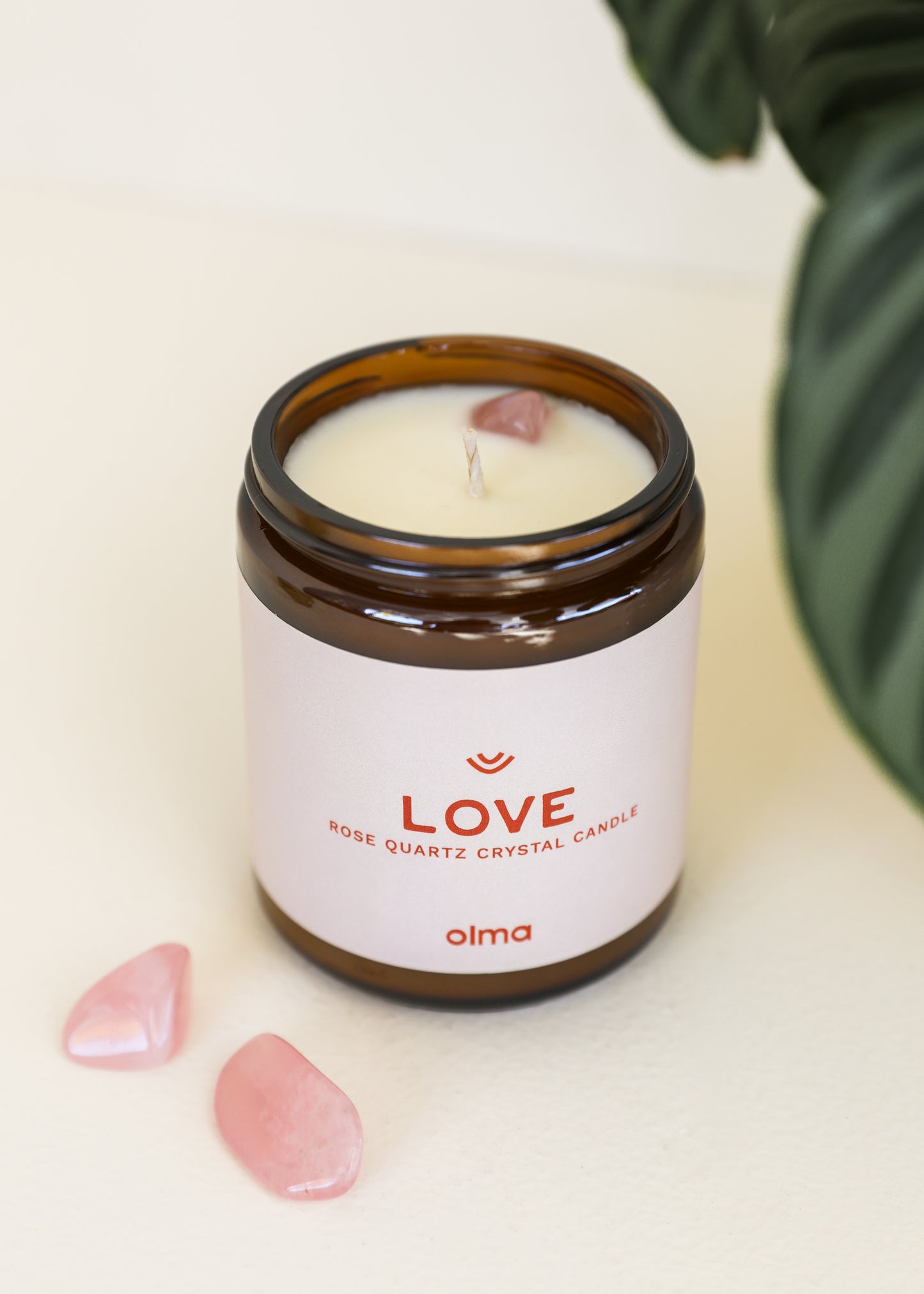Love Intention Candle - Amber